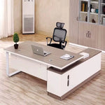 Danaya · Modern L-Shaped Executive Desk