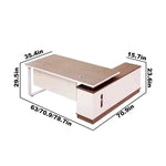 Danaya · Modern L-Shaped Executive Desk