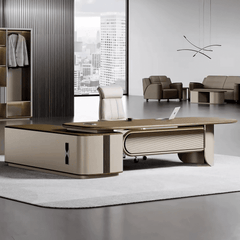Daniel · Modern L-Shaped Executive Desk