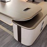 Escritorio ejecutivo Daniel en forma de L de 78 a 118