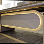 Escritorio ejecutivo Daniel en forma de L de 78 a 118