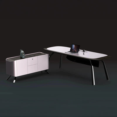 Dario · Executive Desk w/ Mobile Storage
