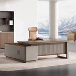 Denis · Modern L-Shaped Executive Desk