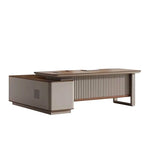 Denis · Modern L-Shaped Executive Desk