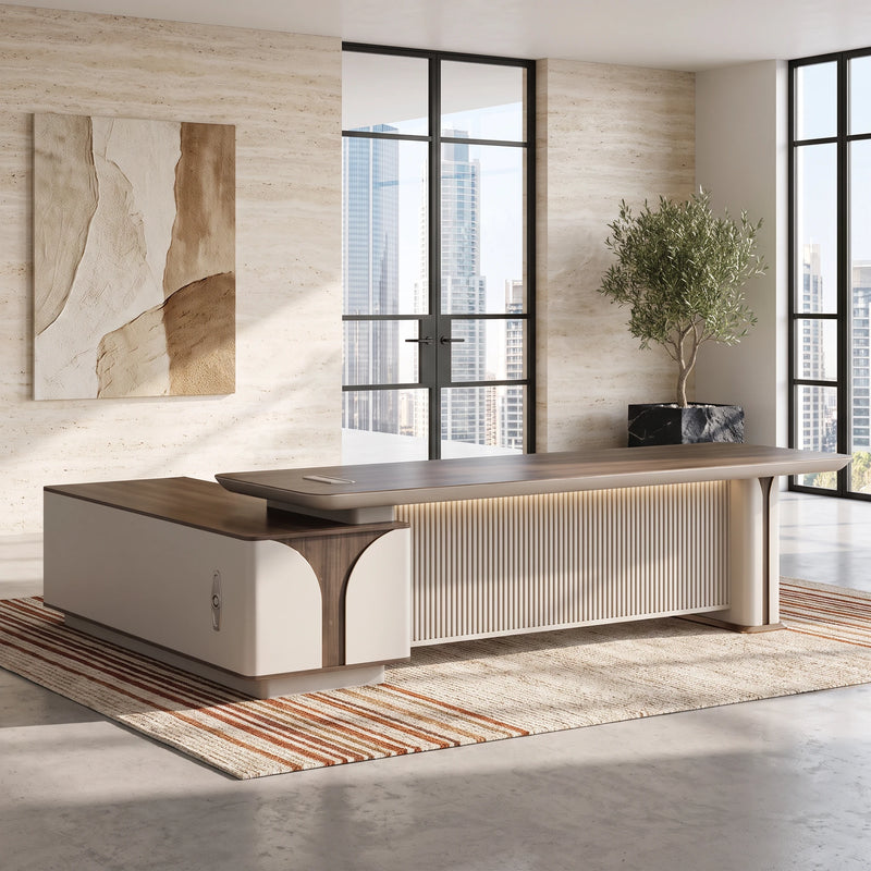 Dion desk in a modern office
