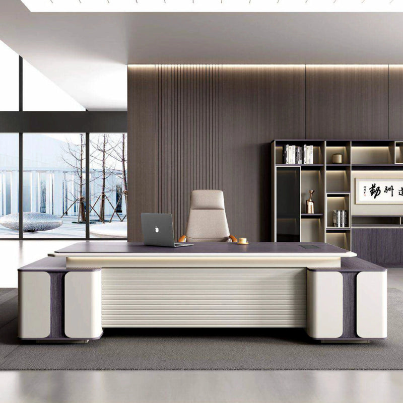 Drew · Modern L-Shaped Executive Desk