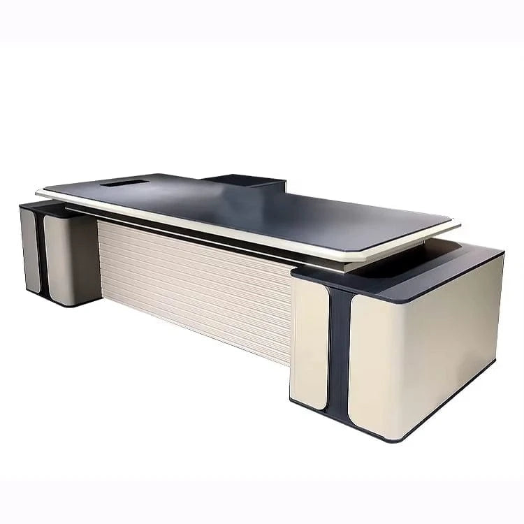 Drew · Modern L-Shaped Executive Desk