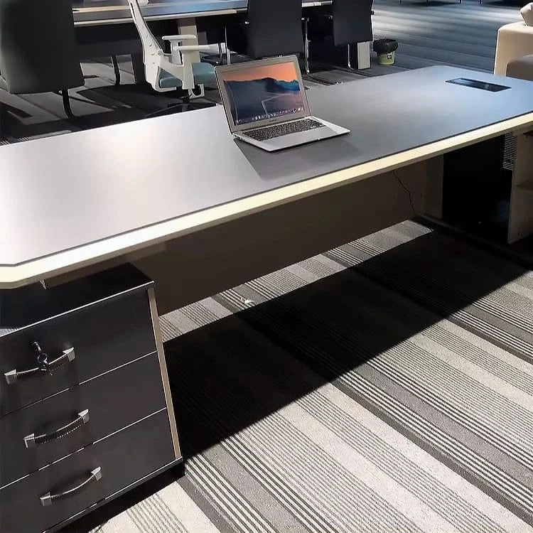 Drew · Modern L-Shaped Executive Desk
