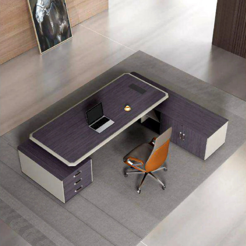 Drew · Modern L-Shaped Executive Desk