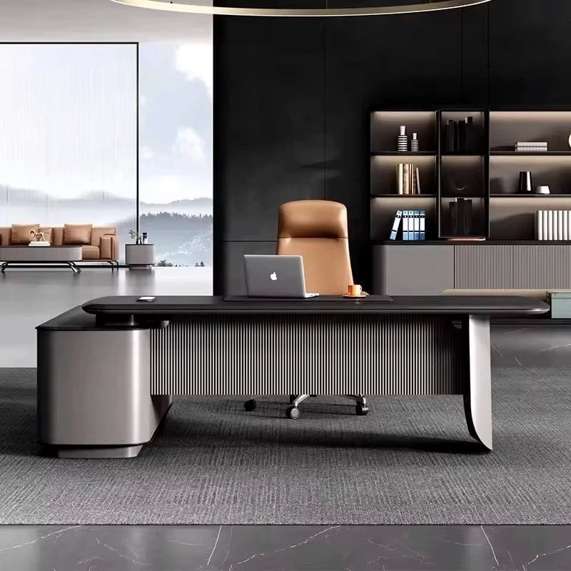 Dulce · Modern L-Shaped Executive Desk