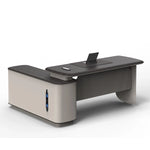 Dulce · Modern L-Shaped Executive Desk