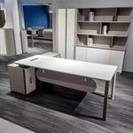 East · Modern L-Shaped Executive Desk