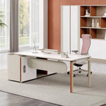 East · Modern L-Shaped Executive Desk