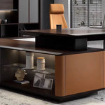 Edgar · Modern L-Shaped Executive Desk