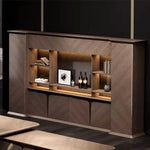 Edward · Office Shelves w/ Integrated Lighting & Storage