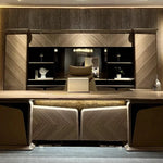 Edward · Office Shelves w/ Integrated Lighting & Storage