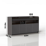 Elena · Office Credenza Cabinet Sideboard