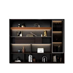 Elizabeth · Office Shelves w/ Integrated Lighting & Closet Storage