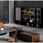 Elizabeth · Office Shelves w/ Integrated Lighting & Closet Storage