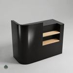 Elyria · Front Greeter Station — Glossy Black