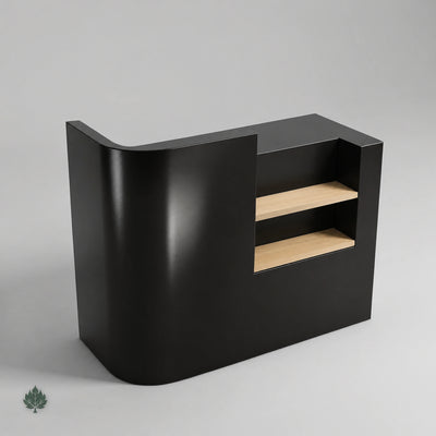 Elyria · Front Greeter Station — Glossy Black