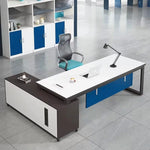 Elyse · Modern L-Shaped Executive Desk