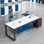 Elyse · Modern L-Shaped Executive Desk