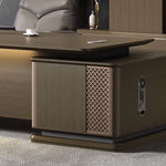 Emilio · Modern L-Shaped Executive Desk