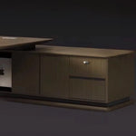 Emilio · Modern L-Shaped Executive Desk