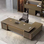 Emilio · Modern L-Shaped Executive Desk