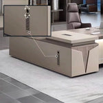 Enrique · Modern L-Shaped Executive Desk