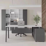 Eric · Modern L-Shaped Executive Desk