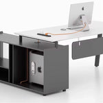 Eric · Modern L-Shaped Executive Desk