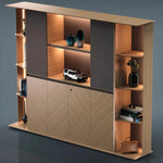 Ernesto · Office Shelves w/ Lighting & Cabinets