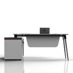 Escritorio ejecutivo en forma de L Etta de 73