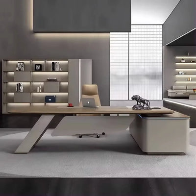 Eudora · Modern L-Shaped Executive Desk
