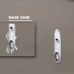 Escritorio ejecutivo Eudora en forma de L beige de 79 a 118