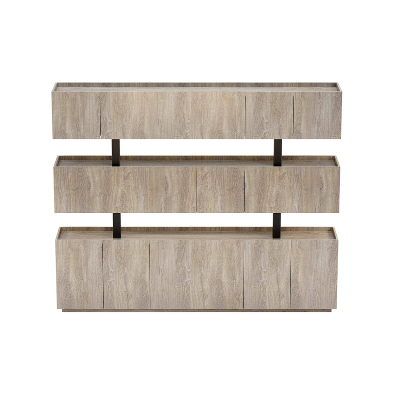 Estantería de pared para biblioteca Finn de 53 a 95