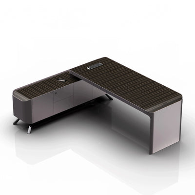 Francesca · Modern L-Shaped Executive Desk