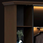 Fred · Office Library Wall Shelves w/ Integrated Lighting
