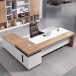 Gabriela · Modern L-Shaped Executive Desk