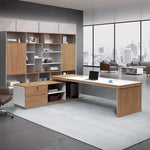 Gabriela · Modern L-Shaped Executive Desk