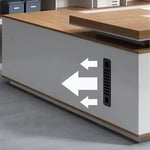 Gabriela · Modern L-Shaped Executive Desk