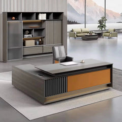 George · Modern L-Shaped Executive Desk