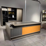 George · Modern L-Shaped Executive Desk