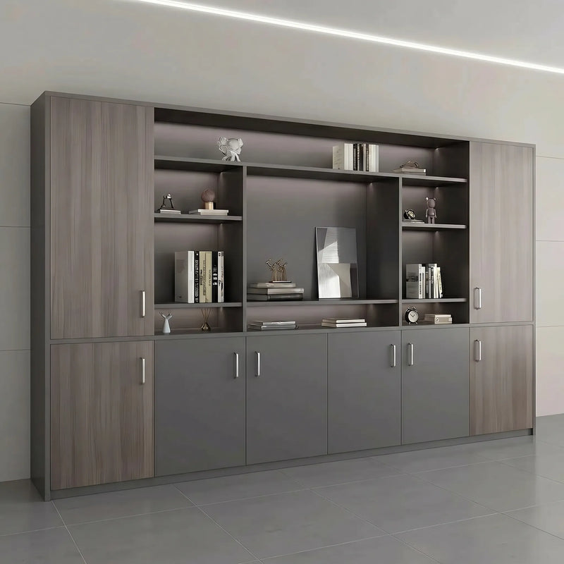 Eyer · Office Shelves w/ Integrated Lighting & Storage