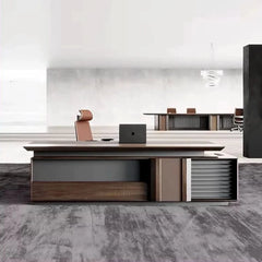 Hade · Modern L-Shaped Executive Desk