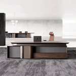 Hade · Modern L-Shaped Executive Desk