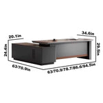 Harmony · Modern L-Shaped Executive Desk