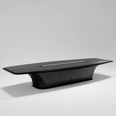 Harmony · Conference Room Table — Glossy Black